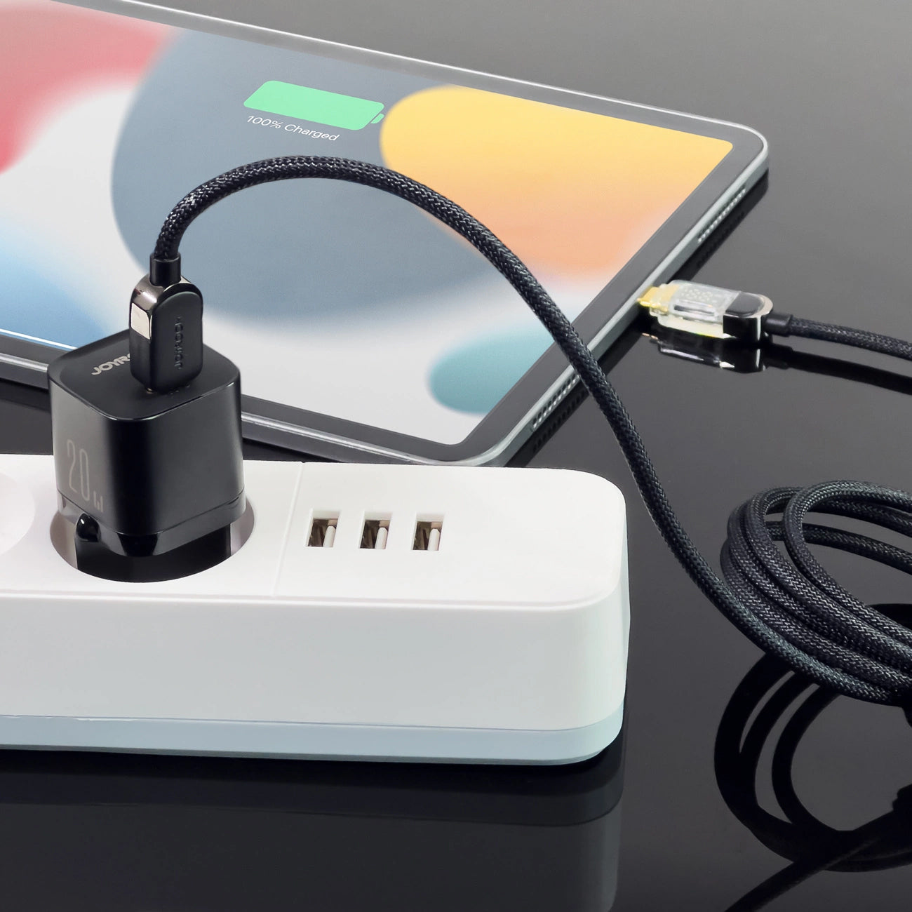 Incarcator Retea Joyroom JR-TCF02, 20W, 3A, 1 x USB-C, Negru