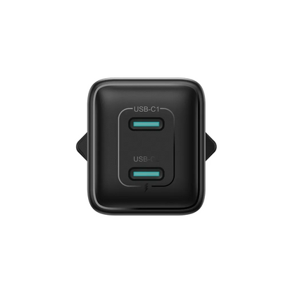Incarcator Retea Joyroom JR-TCG17, 45W, 3A, 2 x USB-C, Negru