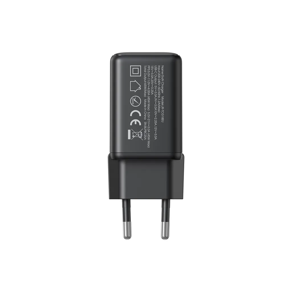 Incarcator Retea Joyroom JR-TCG18, 65W, 3.25A, 1 x USB-C, Negru