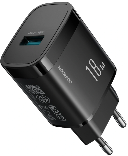 Incarcator Retea Joyroom JR-TF4, 18W, 3A, 1 x USB-A, Negru