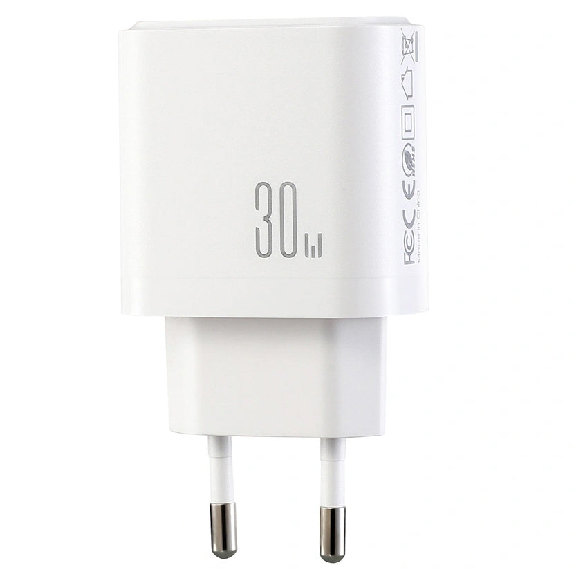 Incarcator Retea Joyroom JR-TG6, 30W, 3A, 1 x Lightning - 1 x USB-A - 1 x USB-C, Alb