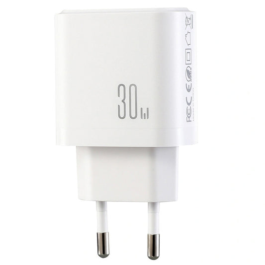 Incarcator Retea Joyroom JR-TG6, 30W, 3A, 1 x Lightning - 1 x USB-A - 1 x USB-C, Alb