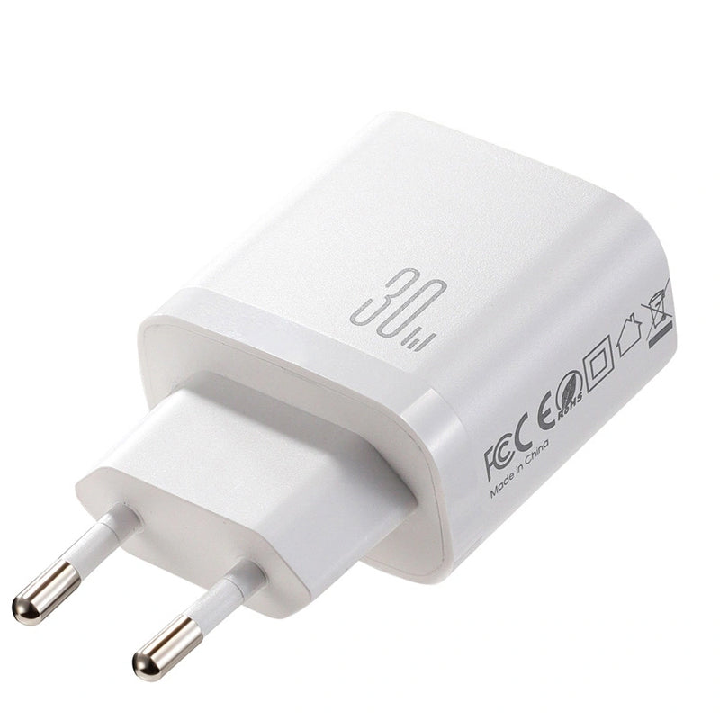 Incarcator Retea Joyroom JR-TG6, 30W, 3A, 1 x Lightning - 1 x USB-A - 1 x USB-C, Alb