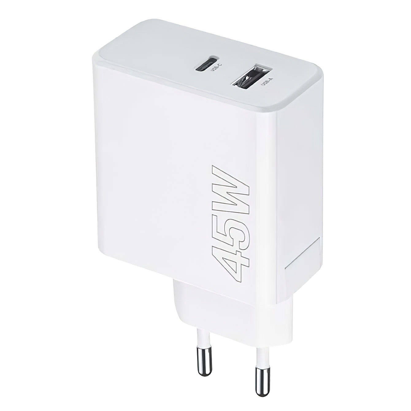 Incarcator Retea MaXlife MXTC-07-45AC, 45W, 3A, 1 x USB-A - 1 x USB-C, Alb