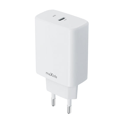 Incarcator Retea MaXlife MXTC-10-30C, 30W, 3A, 1 x USB-C, Alb