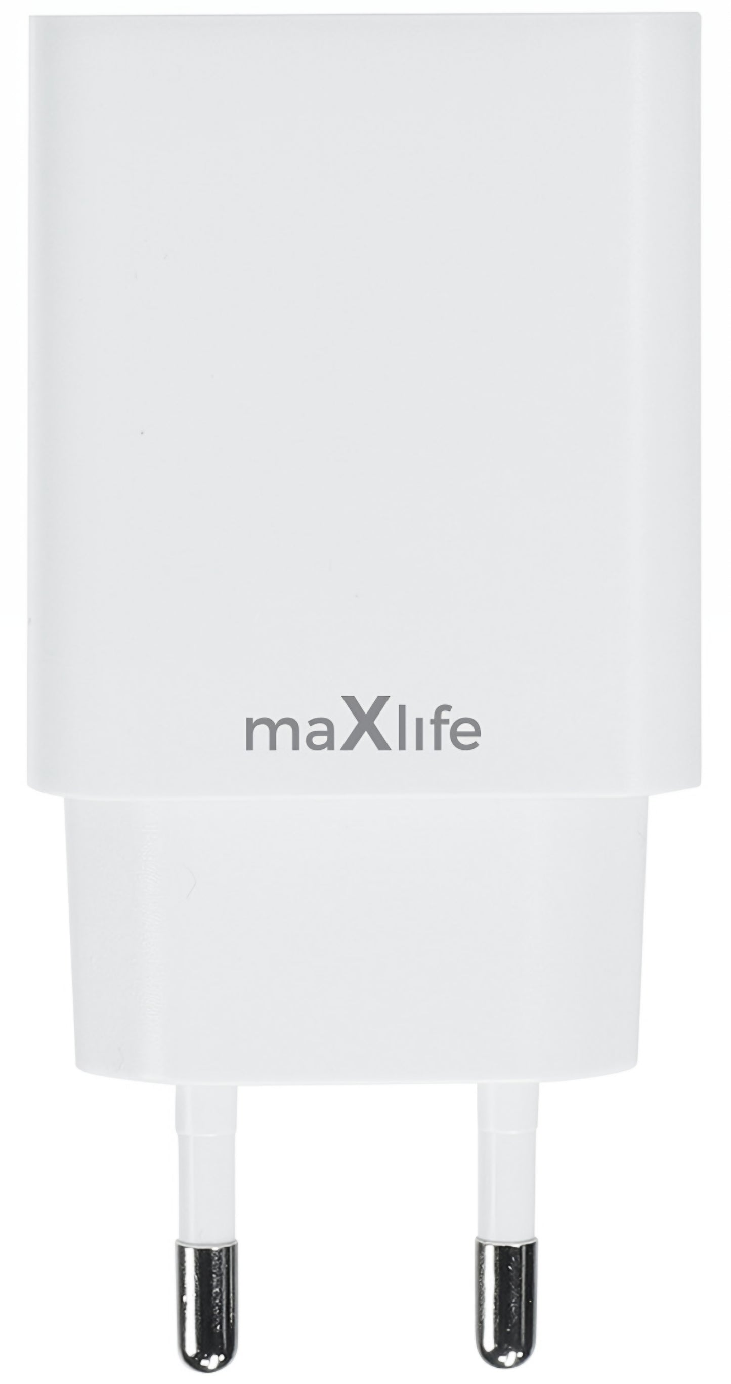 Incarcator Retea MaXlife MXTC-13-20AC, 20W, 3A, 1 x USB-A - 1 x USB-C, Alb