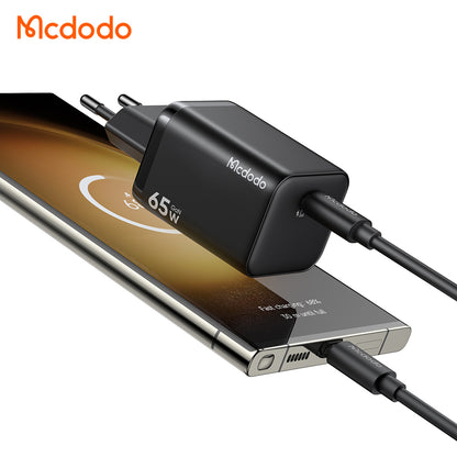Incarcator Retea McDodo CH-0850 Ultimate Mini, 65W, 3.25A, 1 x USB-C, Negru