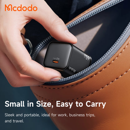 Incarcator Retea McDodo CH-0850 Ultimate Mini, 65W, 3.25A, 1 x USB-C, Negru