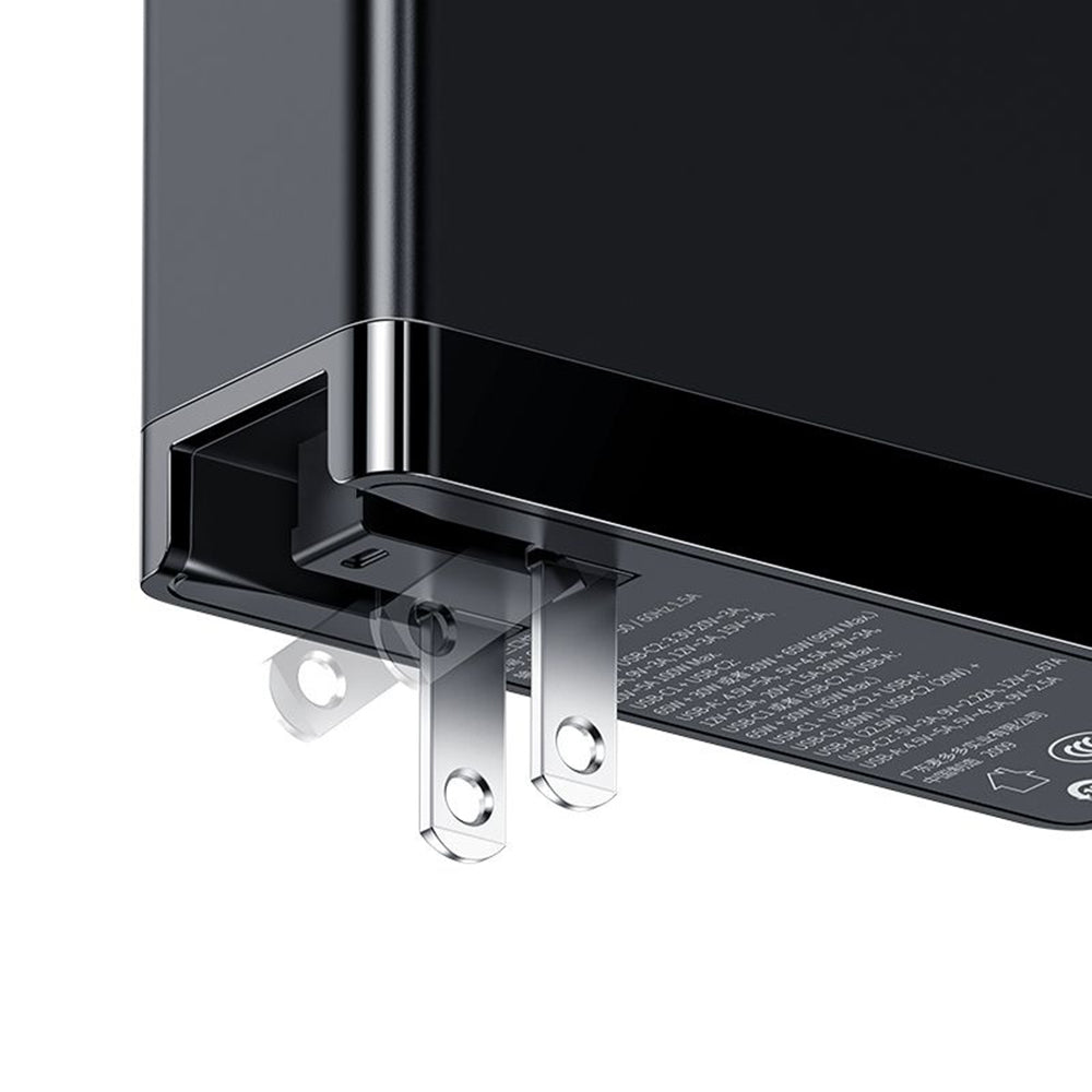 Incarcator Retea McDodo CH-8101 Pro Nuc AR Power Travel, 100W, 5A, 1 x USB-A - 2 x USB-C, Negru