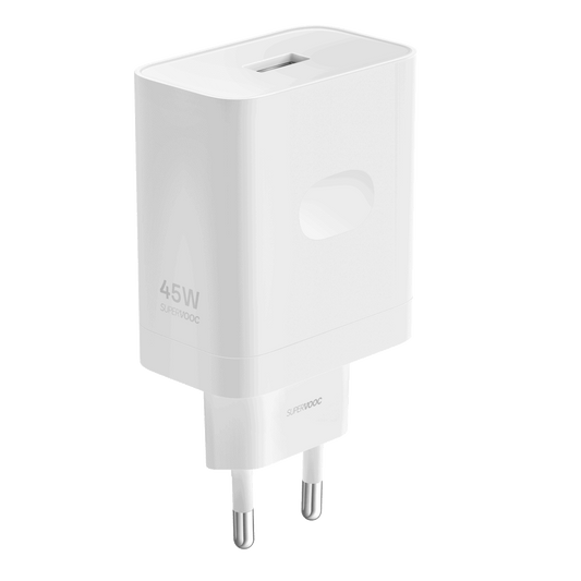 Incarcator Retea Realme, 45W, 4.1A, 1 x USB-A, Alb VCB4JAEH