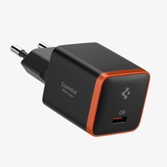 Incarcator Retea Spigen EE301EU Essential, 30W, 3A, 1 x USB-C, Negru ACH08448