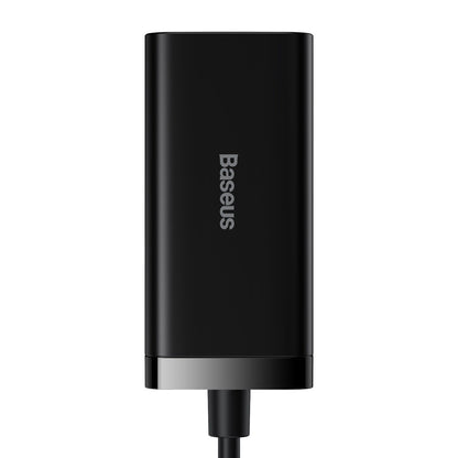 Incarcator Statie Baseus GaN3 Pro, 100W, 5A, 2 x USB-A - 2 x USB-C, Negru CCGP000101
