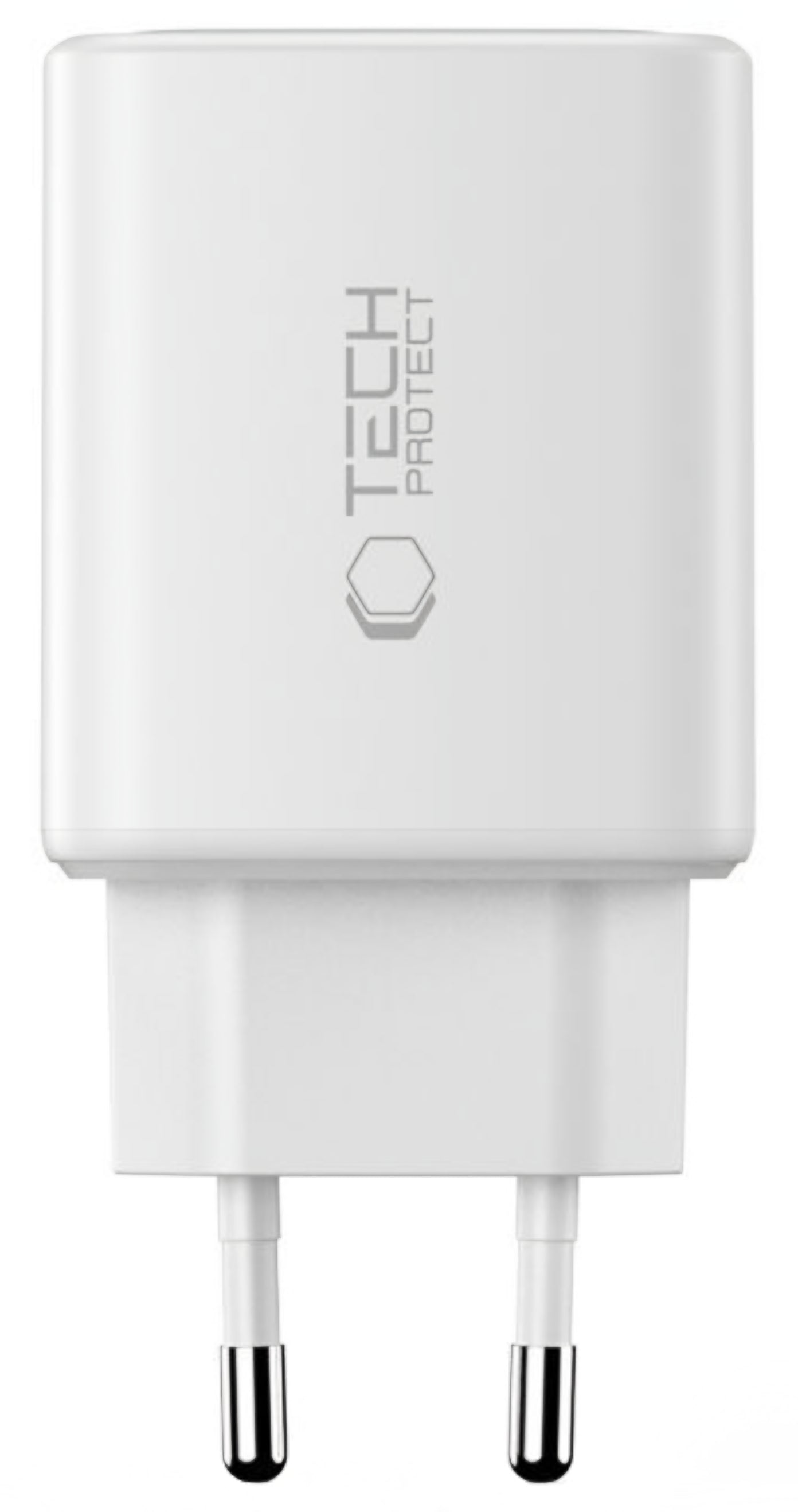 Incarcator Retea Tech-Protect NCA65W, 65W, 3A, 1 x USB-A - 2 x USB-C, Alb