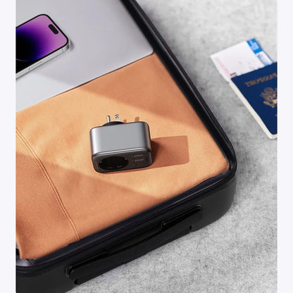 Incarcator Retea UGREEN 15289 US, 30W, 3A, 2 x USB-A - 1 x USB-C - 1 x Schuko, Negru