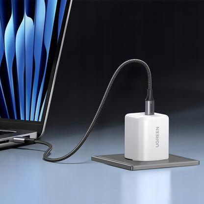 Incarcator Retea UGREEN X526 (65154), 45W, 3A, 2 x USB-C, Alb