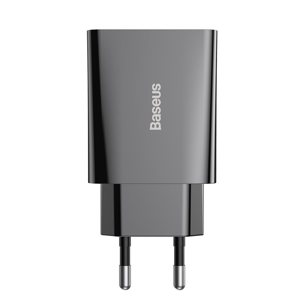 Incarcator Retea Baseus Speed, 20W, 3A, 1 x USB-C, Negru CCFS-SN01