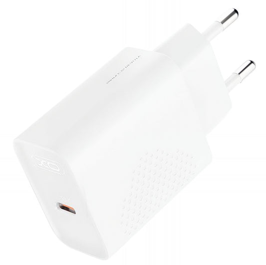 Incarcator Retea USB-C XO Design L160, 20W, 3A, 1 x USB-C, Alb