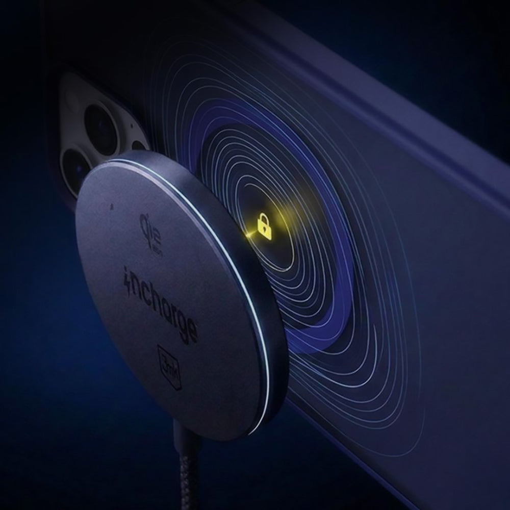 Incarcator Retea Wireless 3MK Align, 25W, Negru