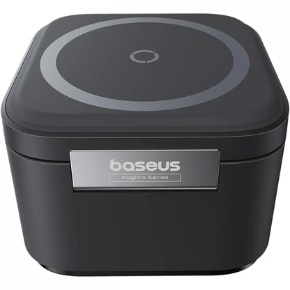 Incarcator Retea Wireless USB-C Baseus MagPro 3in1, 25W, 1 x USB-C, Negru P10264100123-01
