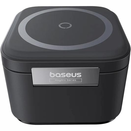 Incarcator Retea Wireless Baseus MagPro 3in1, 25W, 1 x USB-C, Negru P10264100123-01