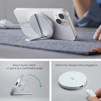 Incarcator Retea Wireless ESR HaloLock, 15W, 1.67A, Alb