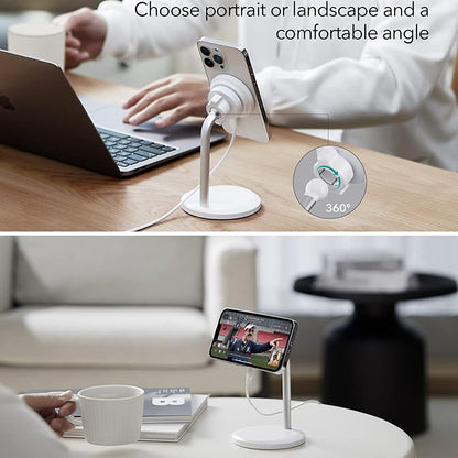 Incarcator Retea Wireless ESR HaloLock Shift, 15W, 1.67A, Alb