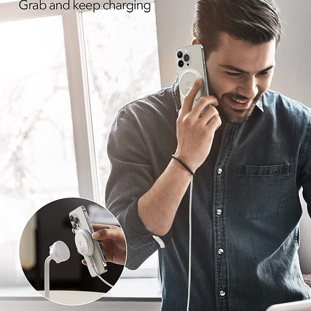 Incarcator Retea Wireless ESR HaloLock Shift, 15W, 1.67A, Alb