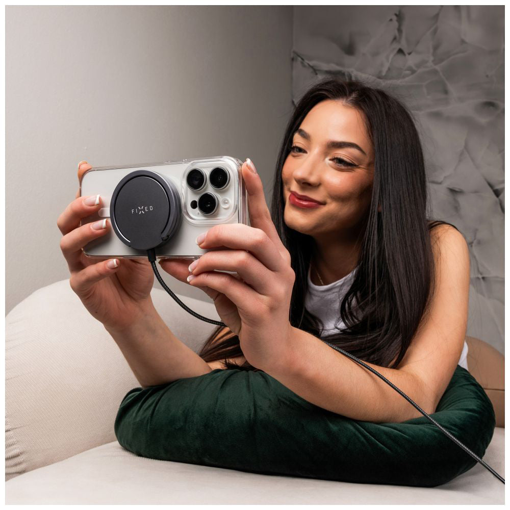 Incarcator Retea Wireless Fixed Ring, 15W, 1.67A, Gri