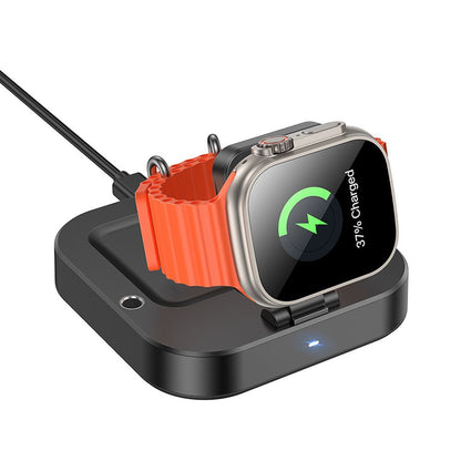 Incarcator Retea Wireless HOCO CQ16A 3in1, 15W, 1.67A, Negru