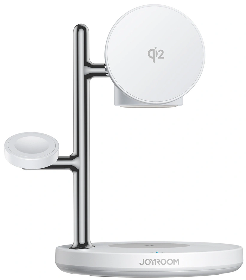 Incarcator Retea Wireless Joyroom JR-W23 3in1, 15W, 1.67A, Alb