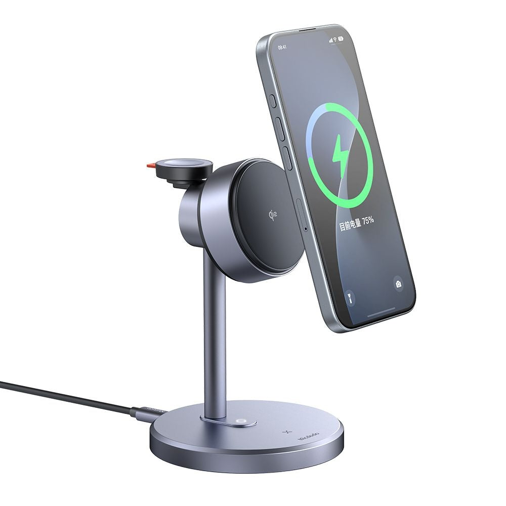 Incarcator Retea Wireless McDodo CH-2462 Swan 3in1, 22.5W, 1.67A, Negru