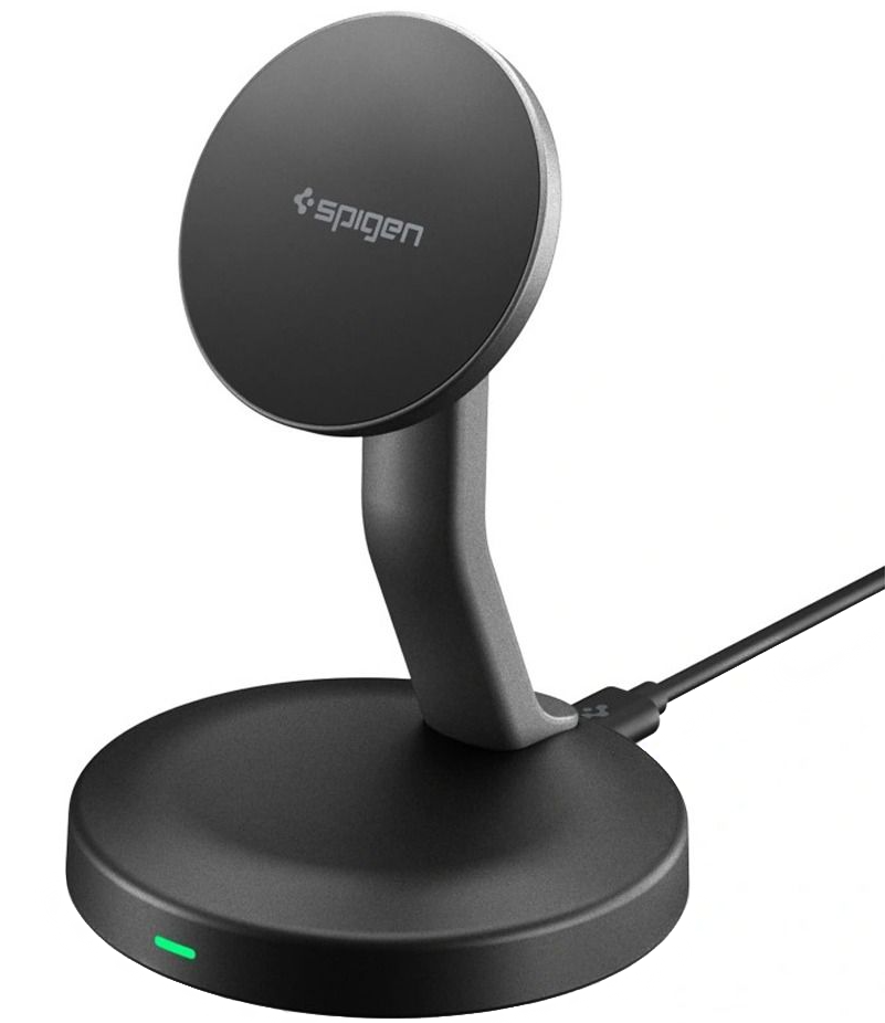 Incarcator Retea Wireless Spigen EF151MS, 15W, 1.67A, Negru