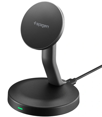 Incarcator Retea Wireless Spigen EF151MS, 15W, 1.67A, Negru