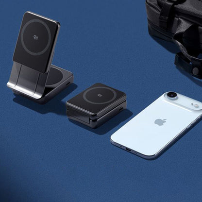 Incarcator Retea Wireless Spigen EF302MOQ 3in1, 25W, 1 x USB-C, Gri