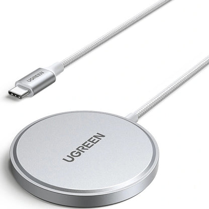 Incarcator Retea Wireless UGREEN W703, 15W, 1.67A, Alb