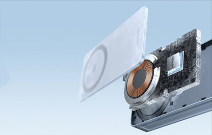 Incarcator Retea Wireless UGREEN MagFlow 2in1, 25W, Albastru