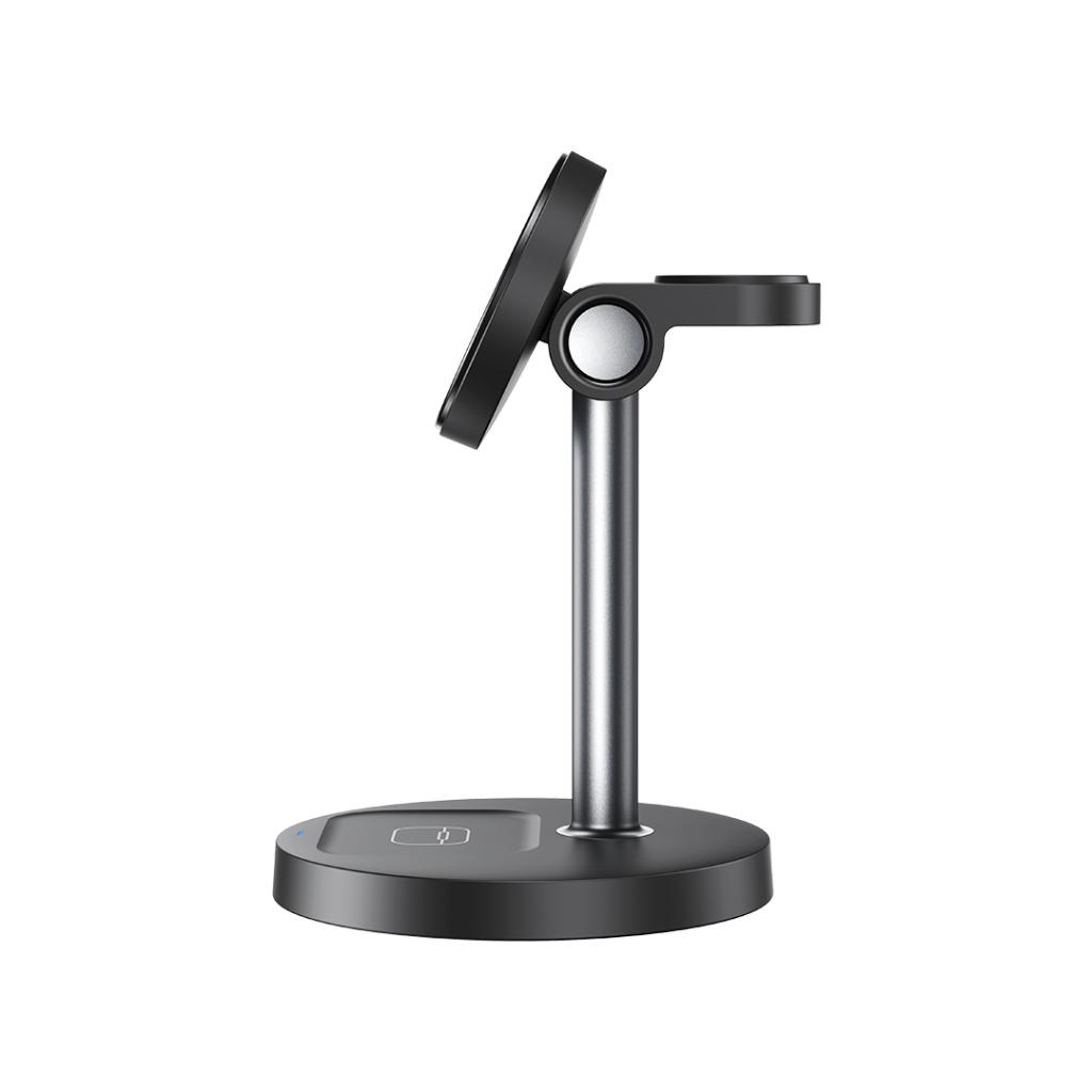Incarcator Retea Wireless XO Design CX038 3in1, 15W, 1.67A, Negru