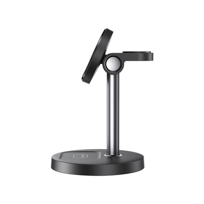 Incarcator Retea Wireless XO Design CX038 3in1, 15W, 1.67A, Negru