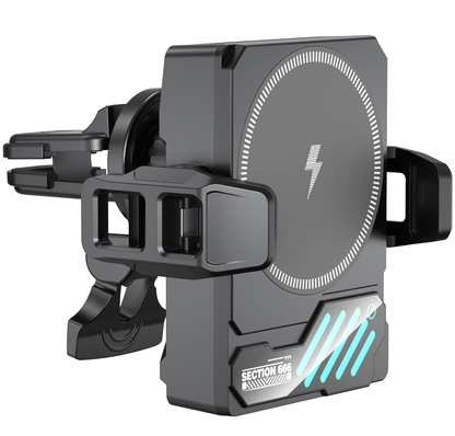 Incarcator Auto Wireless XO Design SL14, 25W, Negru
