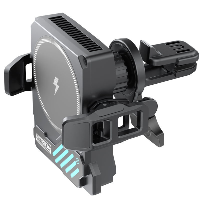 Incarcator Auto Wireless XO Design SL14, 25W, Negru