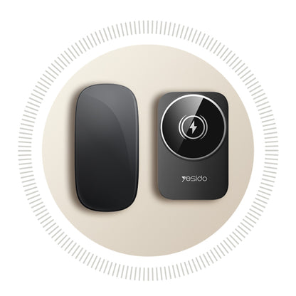 Incarcator Retea Wireless Yesido DS27 3in1, 15W, 1.67A, Negru