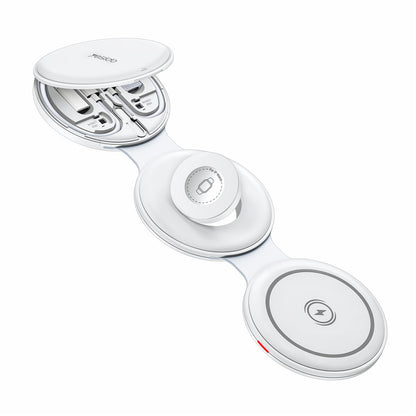 Incarcator Retea Wireless Yesido DS29 5in1, 15W, 1.67A, Alb