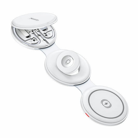 Incarcator Retea Wireless Yesido DS29 5in1, 15W, 1.67A, Alb