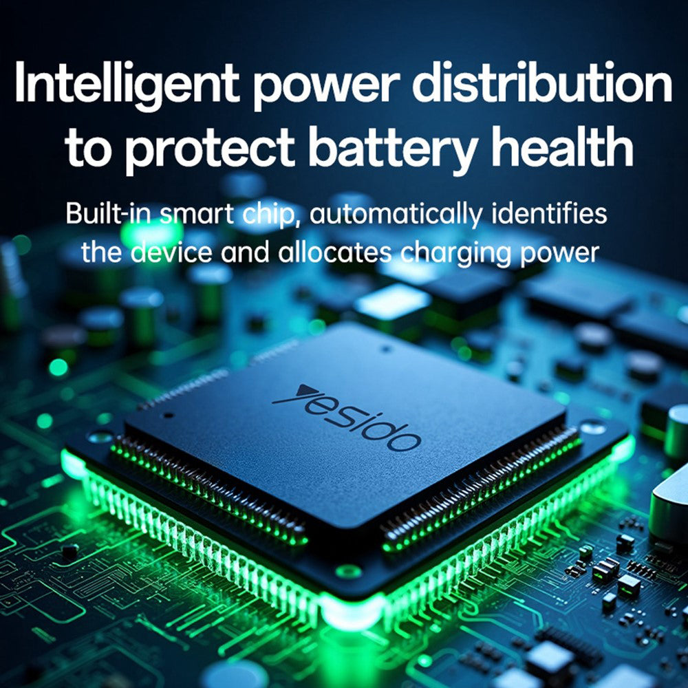 Incarcator Retea Wireless Yesido DS29 5in1, 15W, 1.67A, Alb