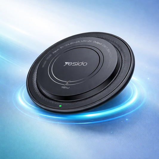 Incarcator Retea Wireless Yesido DS39, 15W, 1.67A, Negru