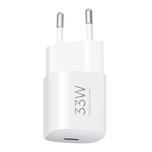 Incarcator Retea Xiaomi, 33W, 1 x USB-C, Alb BHR087LEU