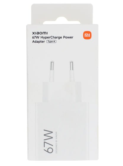 Incarcator Retea Xiaomi, 67W, 6.2A, 1 x USB-A, Alb BHR07SKEU