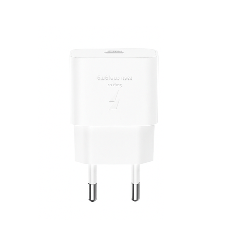 Incarcator Retea XO Design L167, 25W, 3A, 1 x USB-C, Alb