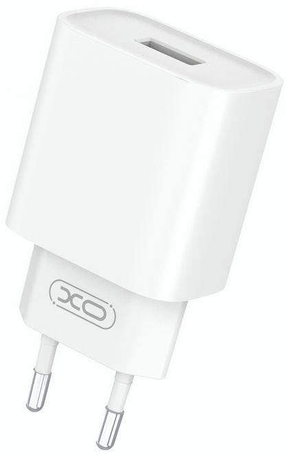 Incarcator Retea XO Design CE02D, 18W, 3A, 1 x USB-A, Alb