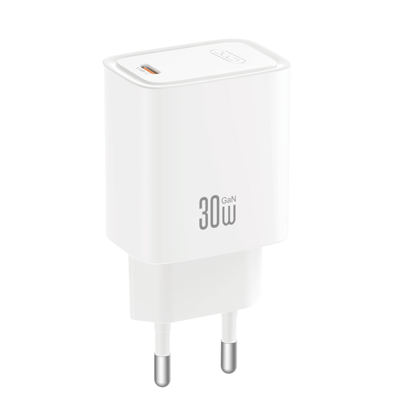 Incarcator Retea XO Design CE53, 30W, 3A, 1 x USB-C, Alb